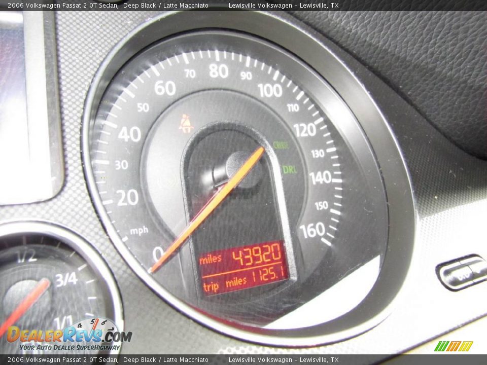 2006 Volkswagen Passat 2.0T Sedan Deep Black / Latte Macchiato Photo #21