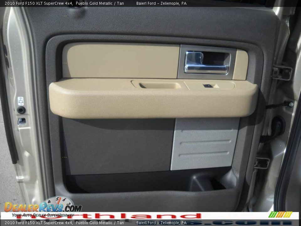 2010 Ford F150 XLT SuperCrew 4x4 Pueblo Gold Metallic / Tan Photo #13