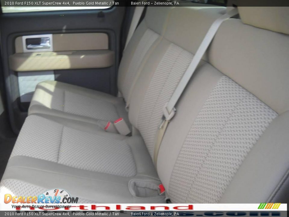 2010 Ford F150 XLT SuperCrew 4x4 Pueblo Gold Metallic / Tan Photo #15
