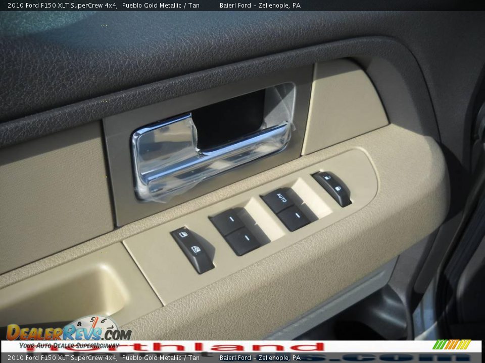 2010 Ford F150 XLT SuperCrew 4x4 Pueblo Gold Metallic / Tan Photo #16