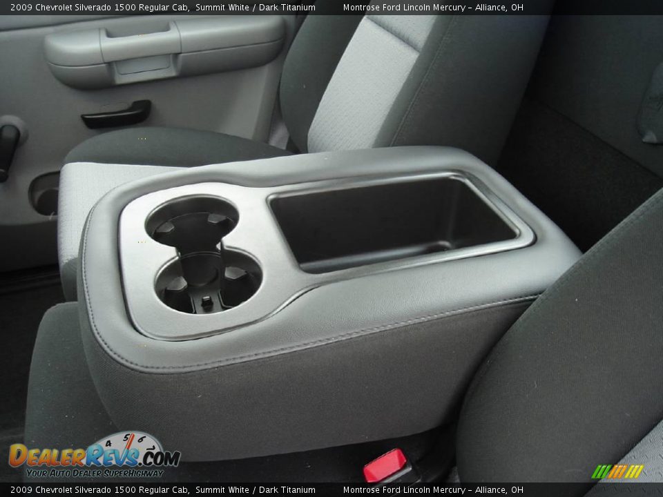 2009 Chevrolet Silverado 1500 Regular Cab Summit White / Dark Titanium Photo #19