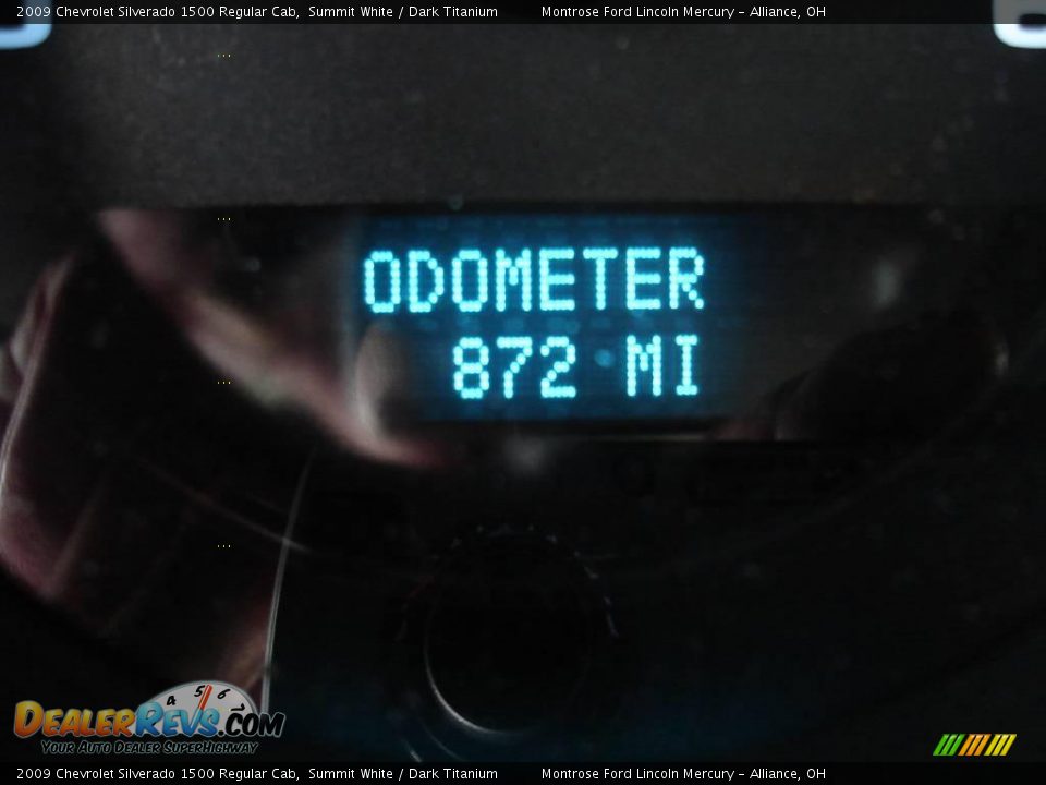 2009 Chevrolet Silverado 1500 Regular Cab Summit White / Dark Titanium Photo #20