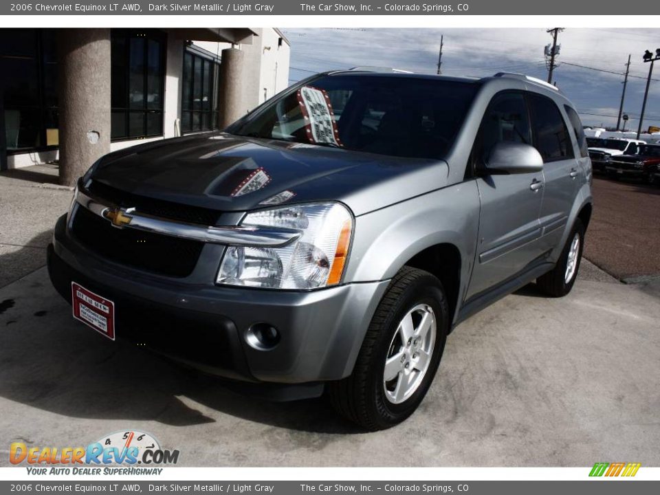 2006 Chevrolet Equinox LT AWD Dark Silver Metallic / Light Gray Photo #2
