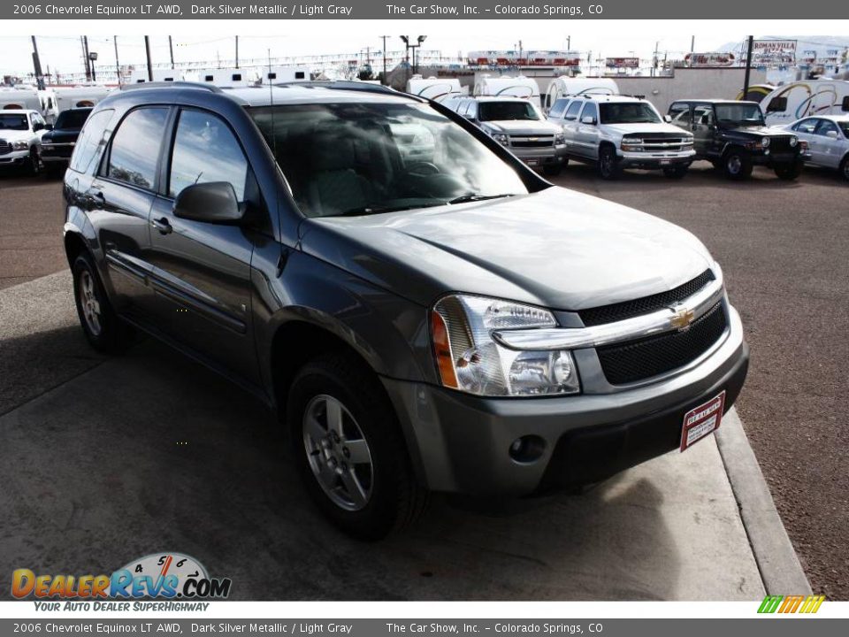 2006 Chevrolet Equinox LT AWD Dark Silver Metallic / Light Gray Photo #3