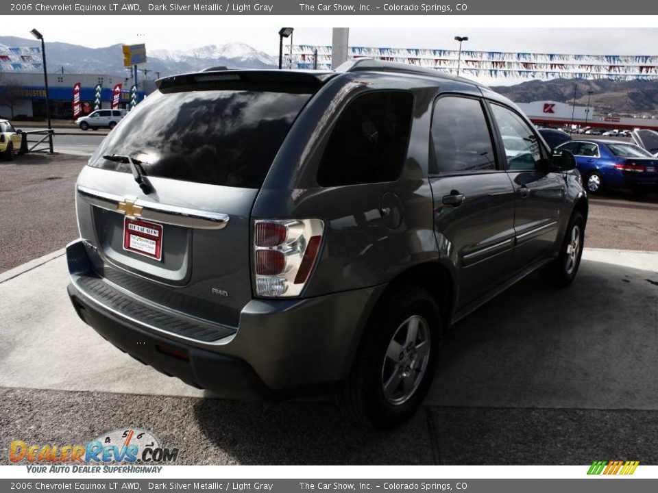 2006 Chevrolet Equinox LT AWD Dark Silver Metallic / Light Gray Photo #4