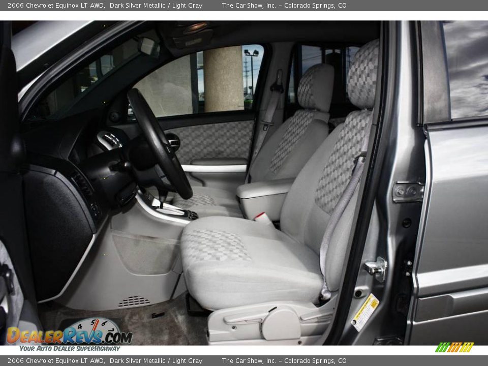 2006 Chevrolet Equinox LT AWD Dark Silver Metallic / Light Gray Photo #6