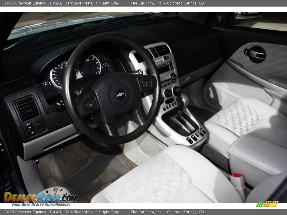 2006 Chevrolet Equinox LT AWD Dark Silver Metallic / Light Gray Photo #7