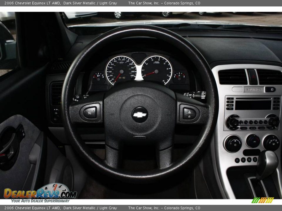 2006 Chevrolet Equinox LT AWD Dark Silver Metallic / Light Gray Photo #8