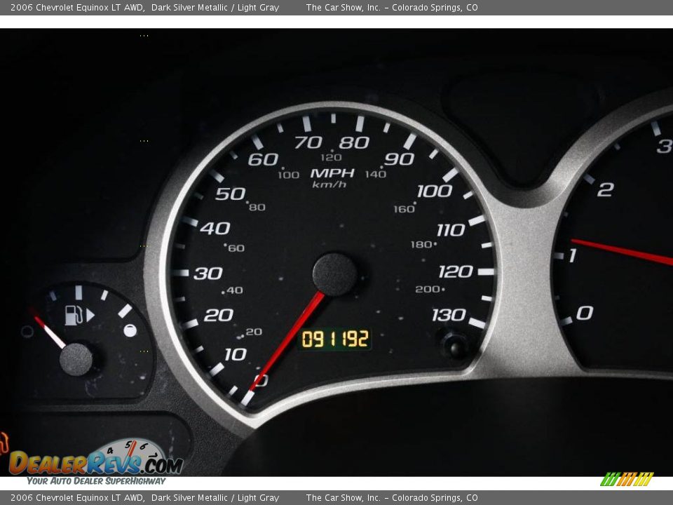 2006 Chevrolet Equinox LT AWD Dark Silver Metallic / Light Gray Photo #9