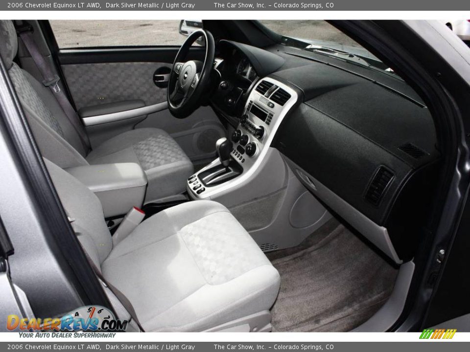 2006 Chevrolet Equinox LT AWD Dark Silver Metallic / Light Gray Photo #12
