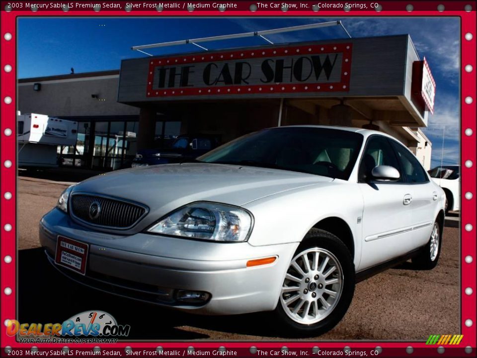 2003 Mercury Sable LS Premium Sedan Silver Frost Metallic / Medium Graphite Photo #1