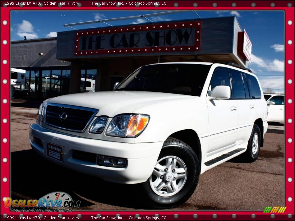 1999 Lexus LX 470 Golden Pearl / Ivory Photo #1