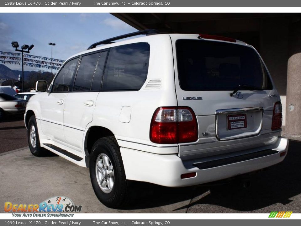 1999 Lexus LX 470 Golden Pearl / Ivory Photo #4