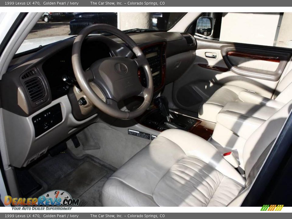 1999 Lexus LX 470 Golden Pearl / Ivory Photo #5