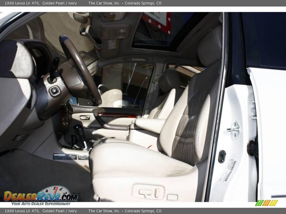 1999 Lexus LX 470 Golden Pearl / Ivory Photo #6