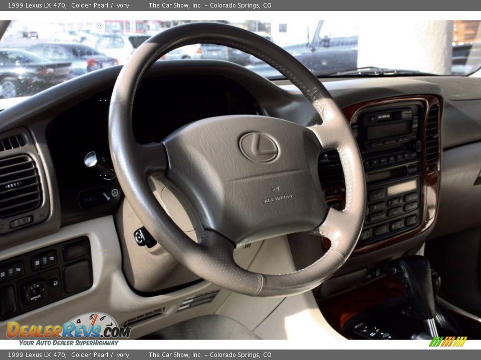 1999 Lexus LX 470 Golden Pearl / Ivory Photo #7