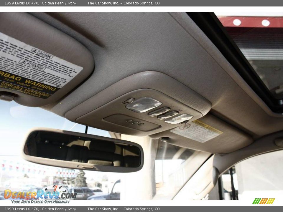 1999 Lexus LX 470 Golden Pearl / Ivory Photo #10