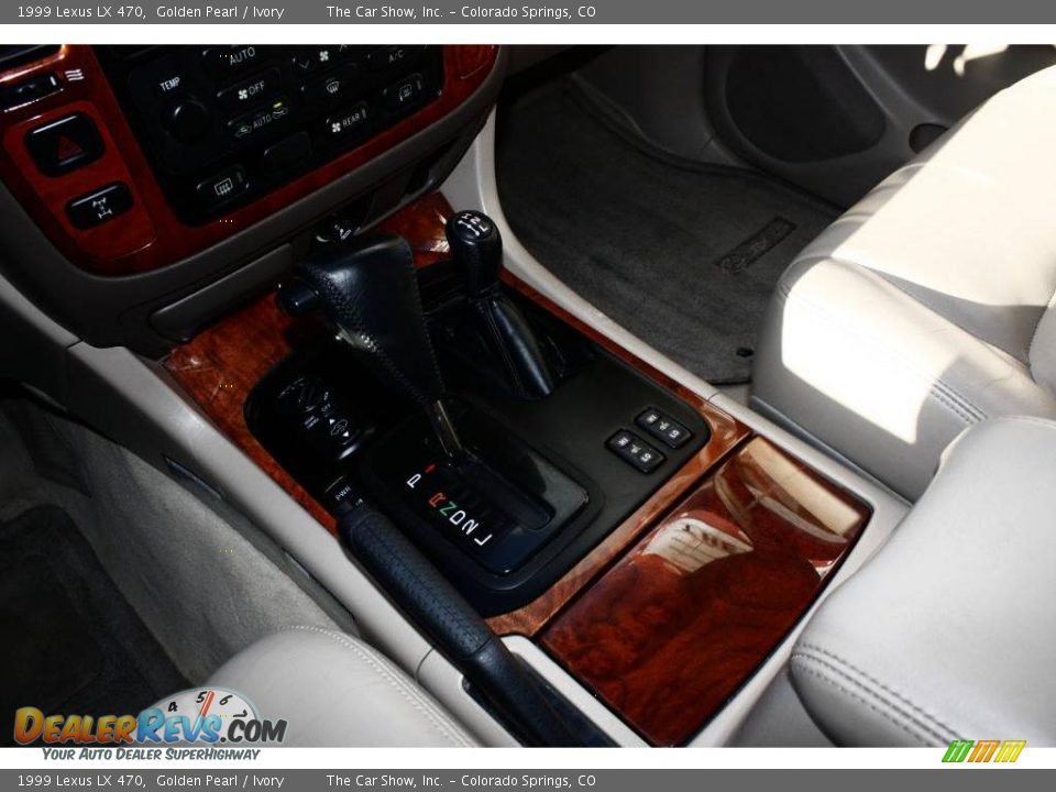1999 Lexus LX 470 Golden Pearl / Ivory Photo #12
