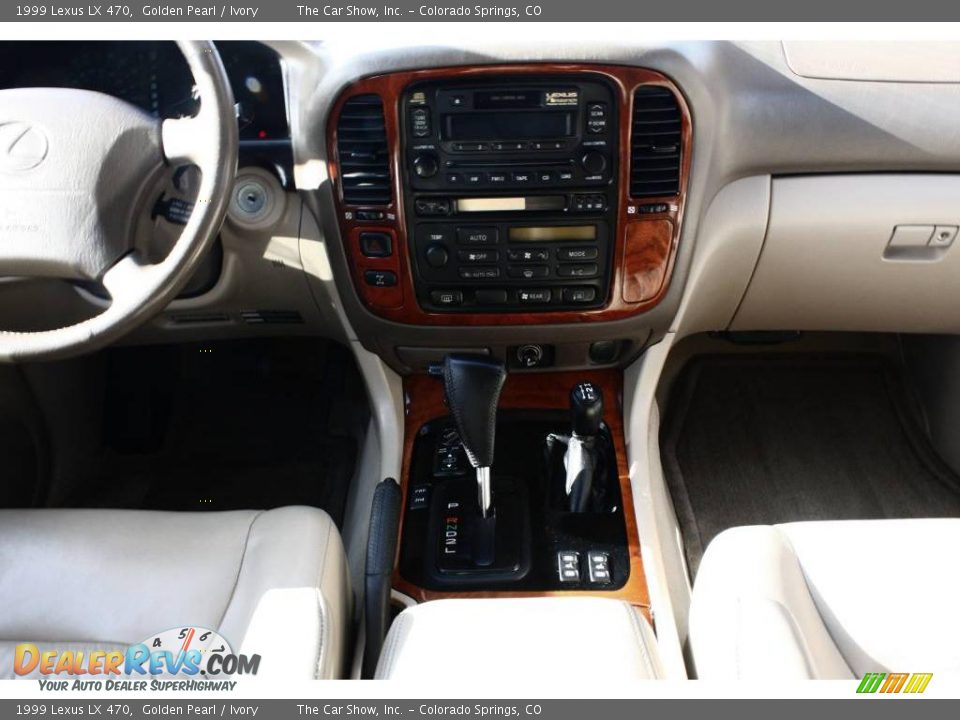 1999 Lexus LX 470 Golden Pearl / Ivory Photo #13