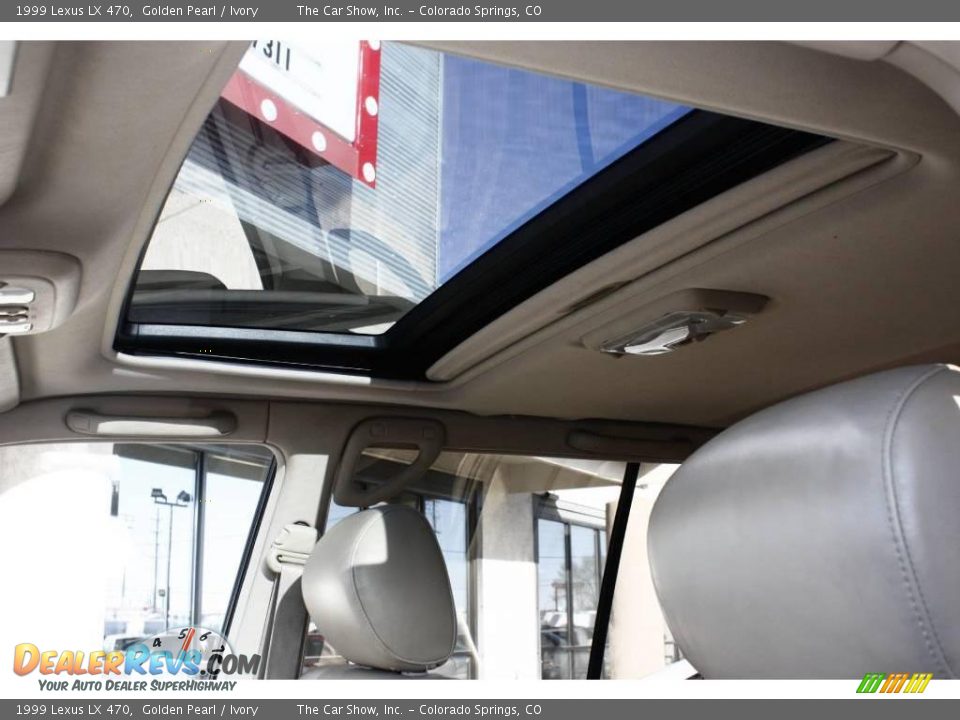 1999 Lexus LX 470 Golden Pearl / Ivory Photo #14