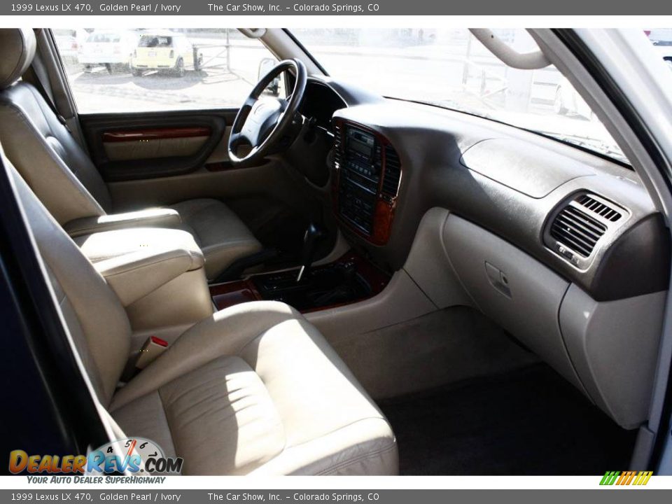 1999 Lexus LX 470 Golden Pearl / Ivory Photo #15