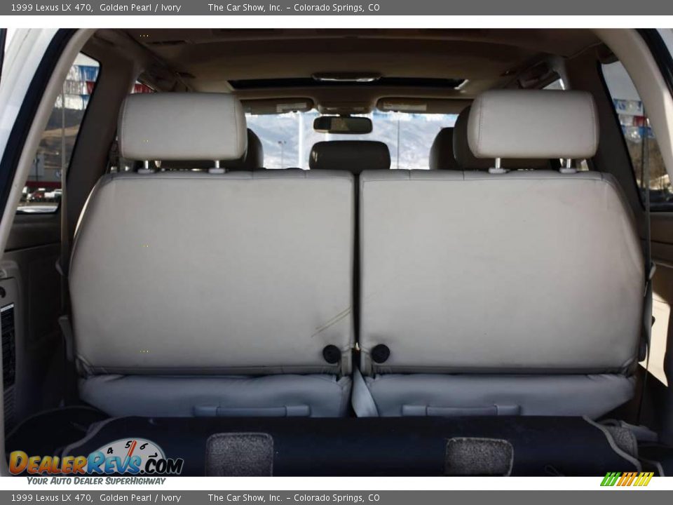 1999 Lexus LX 470 Golden Pearl / Ivory Photo #17