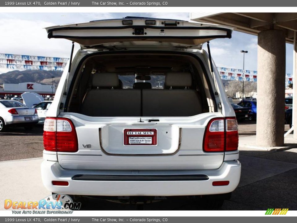 1999 Lexus LX 470 Golden Pearl / Ivory Photo #18