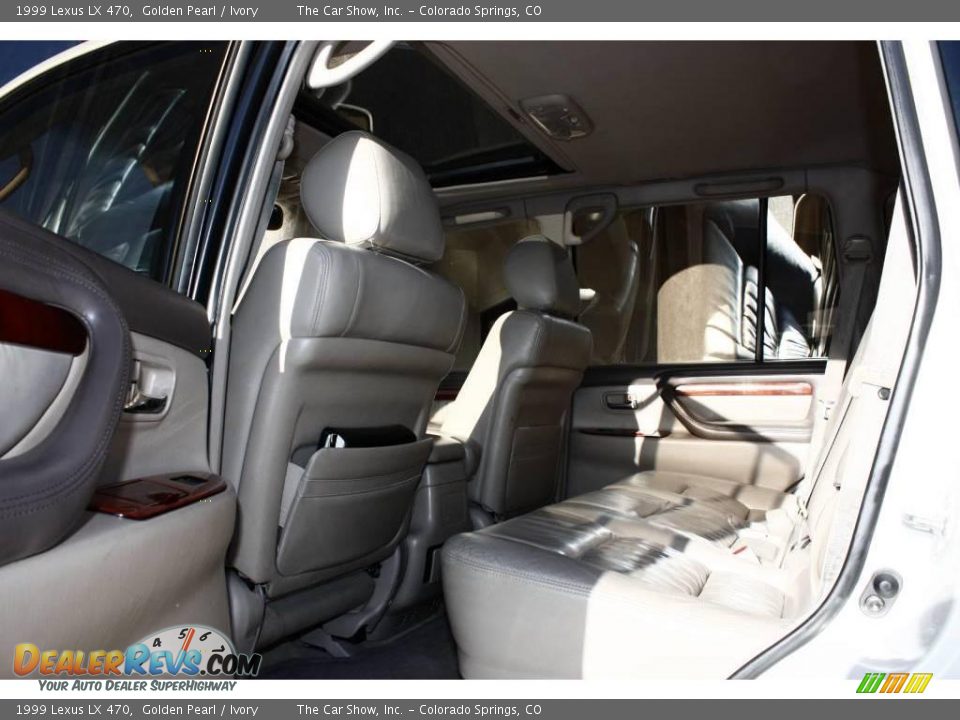 1999 Lexus LX 470 Golden Pearl / Ivory Photo #19