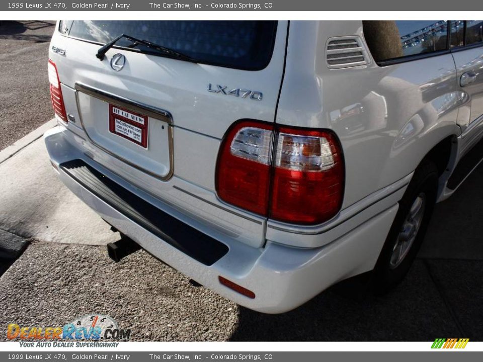 1999 Lexus LX 470 Golden Pearl / Ivory Photo #24