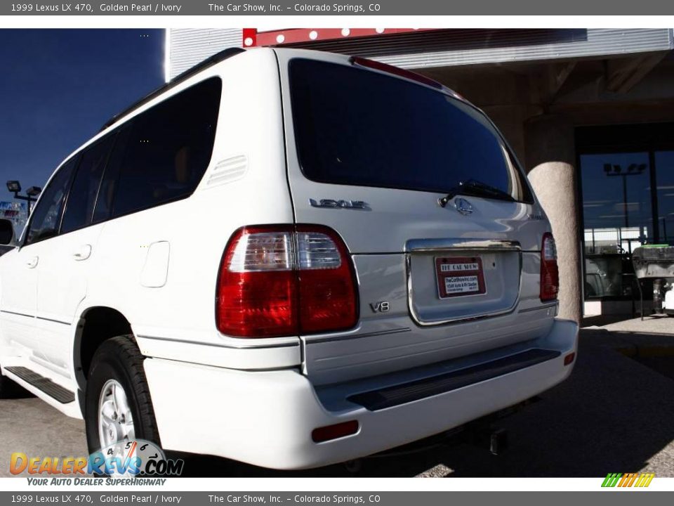 1999 Lexus LX 470 Golden Pearl / Ivory Photo #25