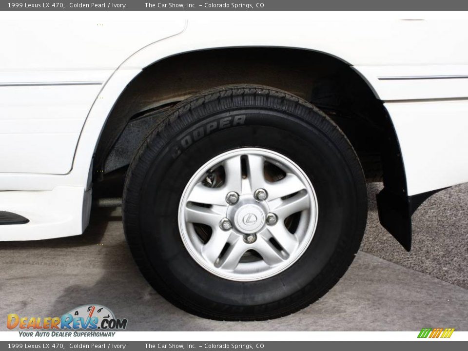 1999 Lexus LX 470 Golden Pearl / Ivory Photo #28