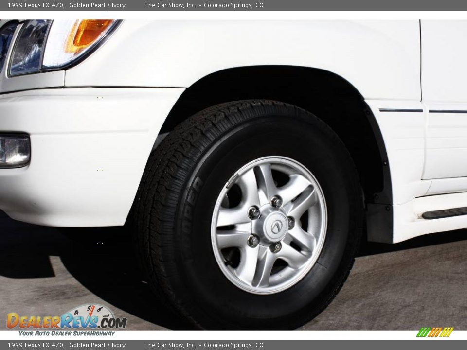 1999 Lexus LX 470 Golden Pearl / Ivory Photo #29