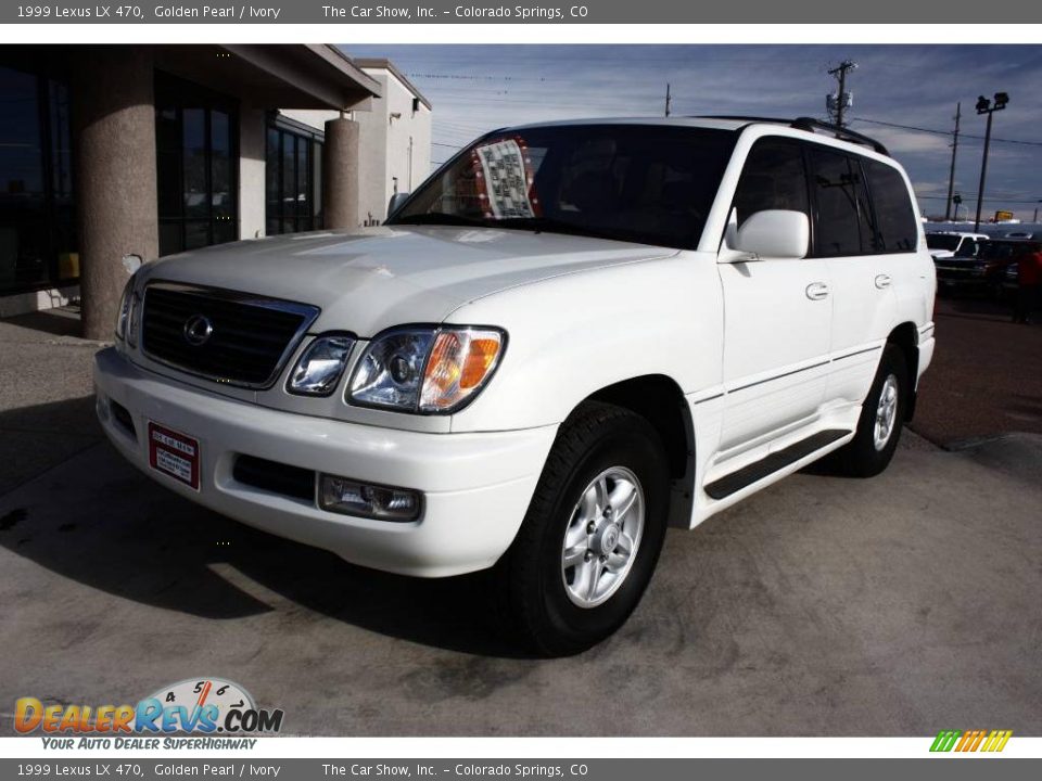 1999 Lexus LX 470 Golden Pearl / Ivory Photo #30