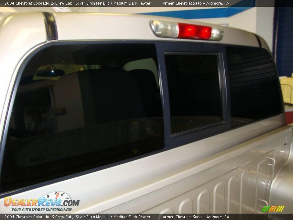 2004 Chevrolet Colorado LS Crew Cab Silver Birch Metallic / Medium Dark Pewter Photo #21
