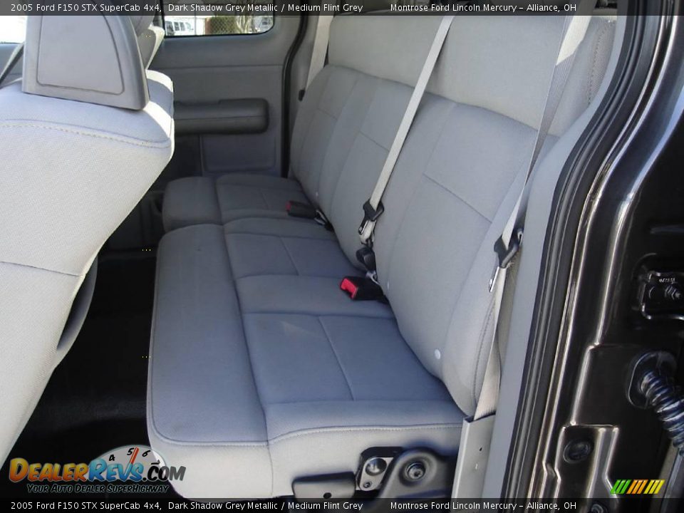 2005 Ford F150 STX SuperCab 4x4 Dark Shadow Grey Metallic / Medium Flint Grey Photo #23