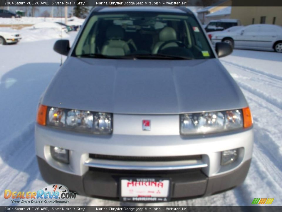 2004 Saturn VUE V6 AWD Silver Nickel / Gray Photo #12