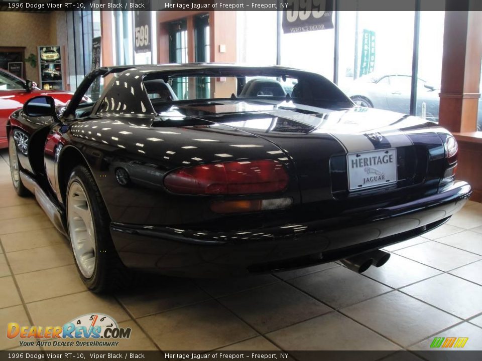1996 Dodge Viper RT-10 Viper Black / Black Photo #3