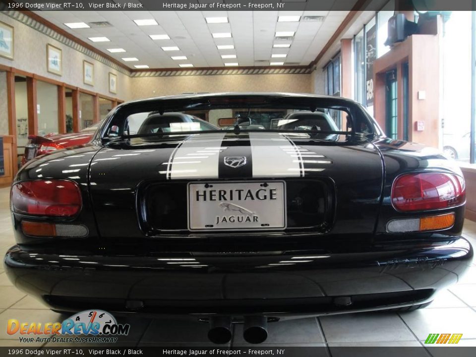 1996 Dodge Viper RT-10 Viper Black / Black Photo #4