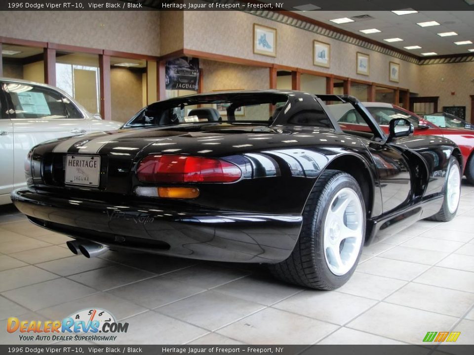 1996 Dodge Viper RT-10 Viper Black / Black Photo #5