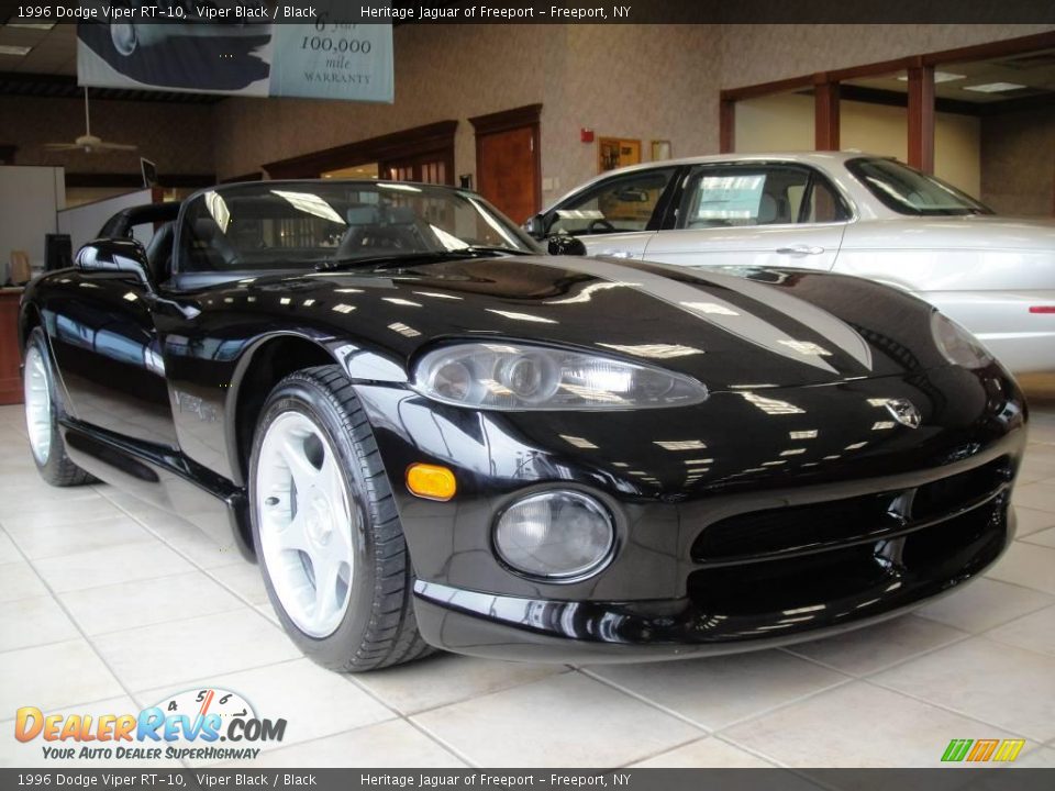 1996 Dodge Viper RT-10 Viper Black / Black Photo #6