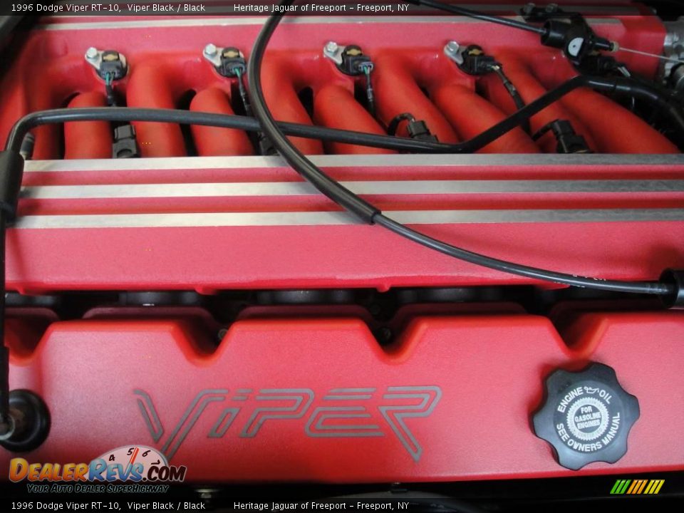 1996 Dodge Viper RT-10 Viper Black / Black Photo #8