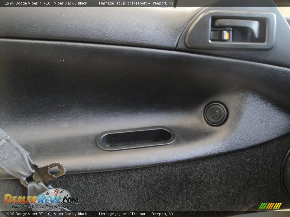 1996 Dodge Viper RT-10 Viper Black / Black Photo #10