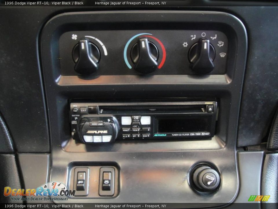 1996 Dodge Viper RT-10 Viper Black / Black Photo #18