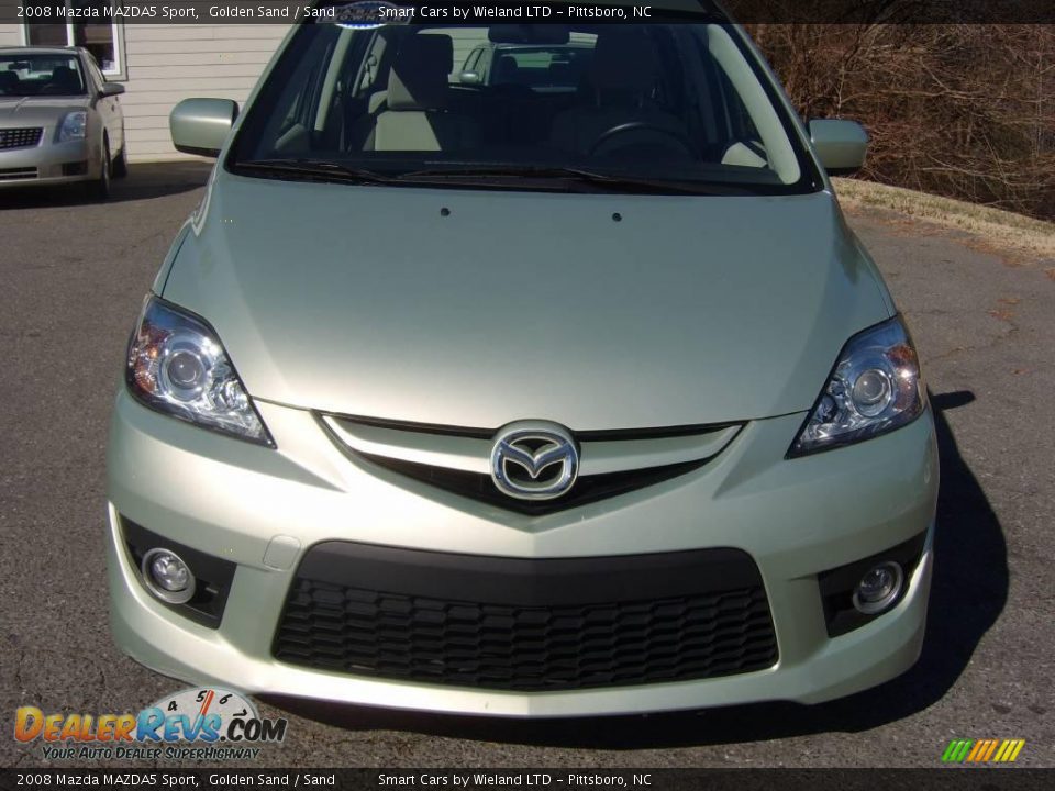 2008 Mazda MAZDA5 Sport Golden Sand / Sand Photo #2
