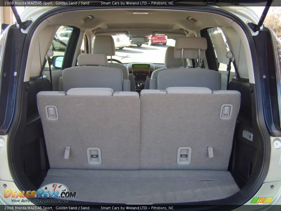 2008 Mazda MAZDA5 Sport Golden Sand / Sand Photo #9
