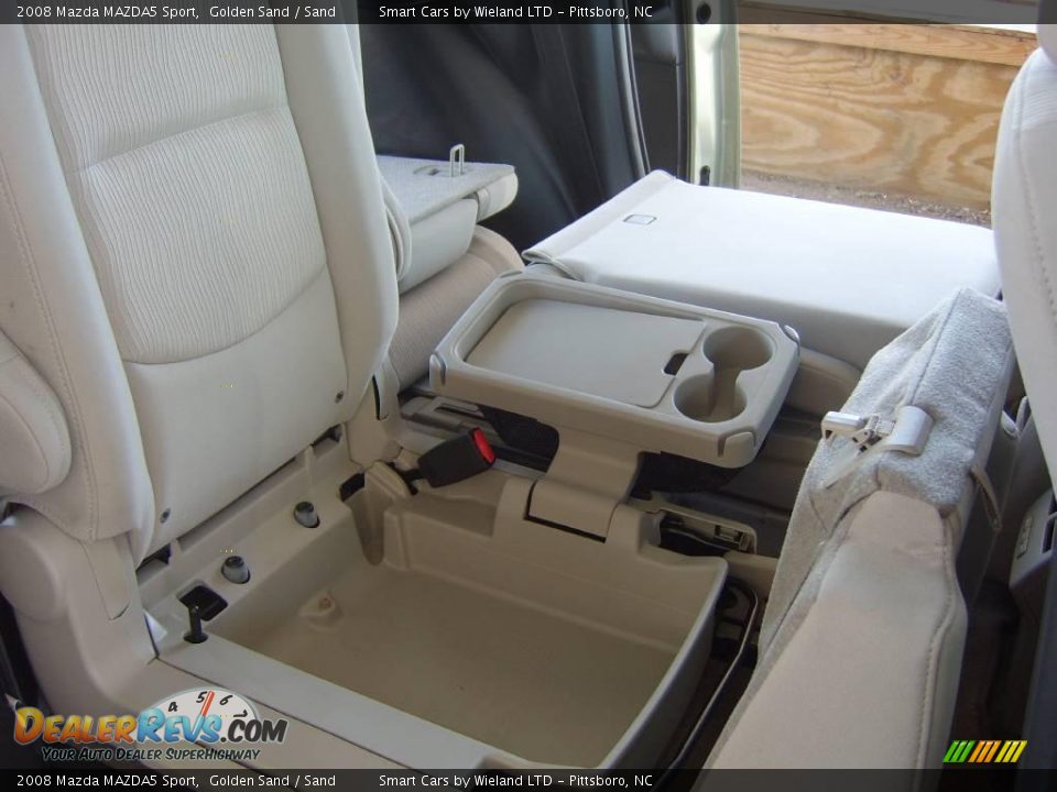2008 Mazda MAZDA5 Sport Golden Sand / Sand Photo #12