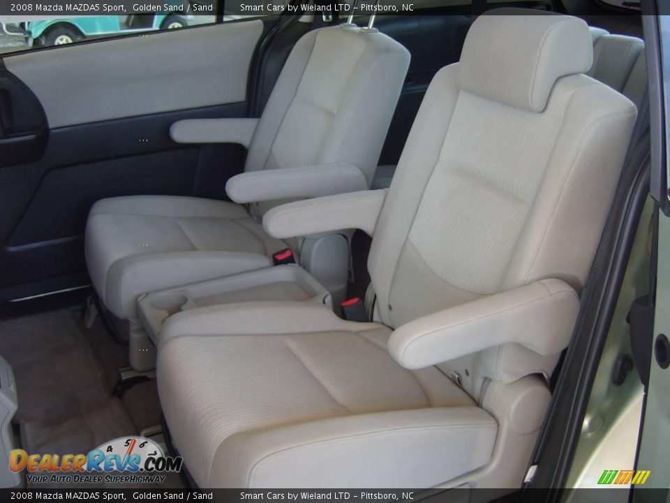 2008 Mazda MAZDA5 Sport Golden Sand / Sand Photo #13