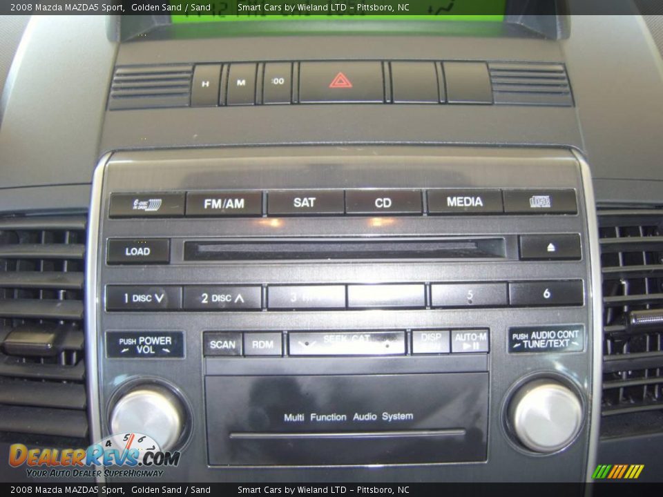2008 Mazda MAZDA5 Sport Golden Sand / Sand Photo #19