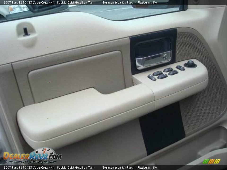 2007 Ford F150 XLT SuperCrew 4x4 Pueblo Gold Metallic / Tan Photo #14