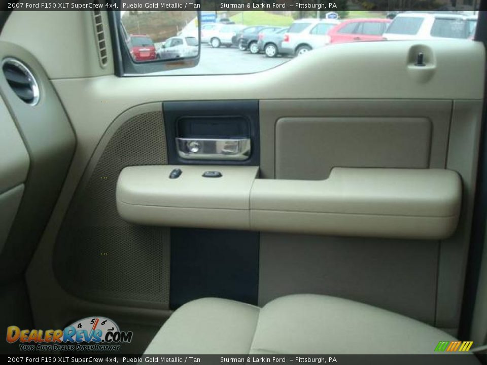 2007 Ford F150 XLT SuperCrew 4x4 Pueblo Gold Metallic / Tan Photo #17